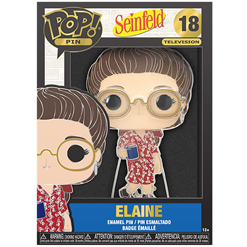 Funko Seinfeld POP Pin Elaine Figure