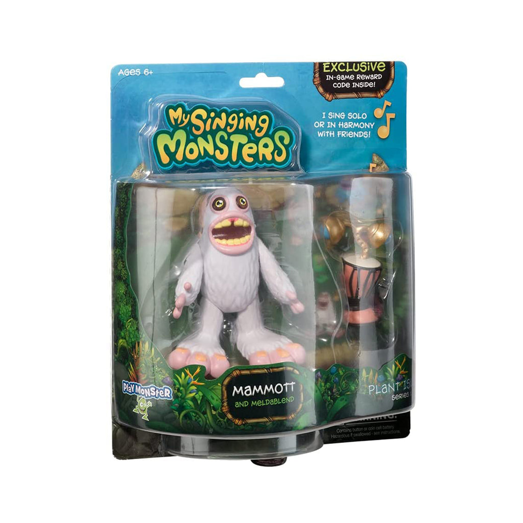 Playmonster My Singing Monster Mammott And Meldablend Figure