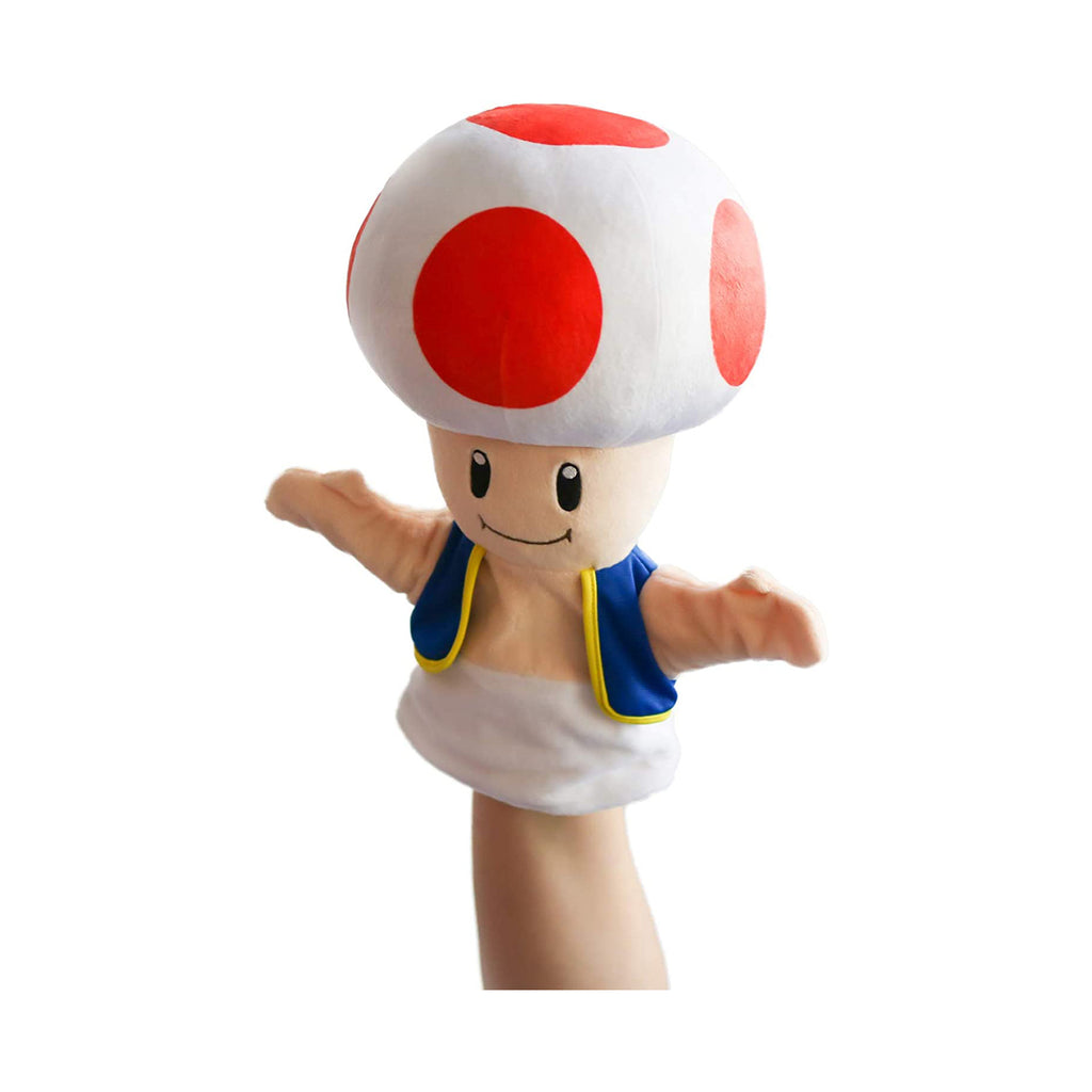 Super Mario Toad 10 Inch Plush Puppet - Radar Toys