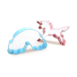 Homestand Kitchen Rainbows And Unicorns Cookie Cutters Set of 2 - Radar Toys