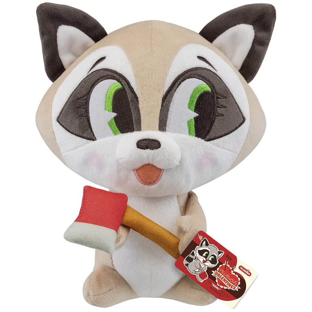 Funko Villainous Valentines POP Plush Raccoon 7 Inch Plush Figure