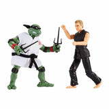 Playmates Turtles Cobra Kai Raphael Vs John Kreese Set - Radar Toys