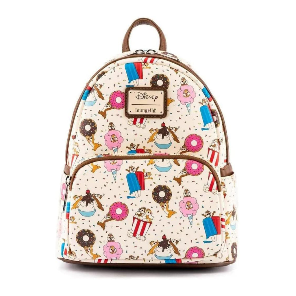 Loungefly Disney Chip And Dale Snackies Mini Backpack