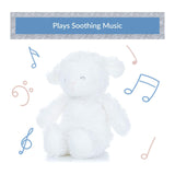 Carter's White Lamb Waggy Musical Plush Toy - Radar Toys