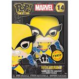 Funko Marvel POP Pin X-Men Wolverine Figure CHASE VERSION - Radar Toys