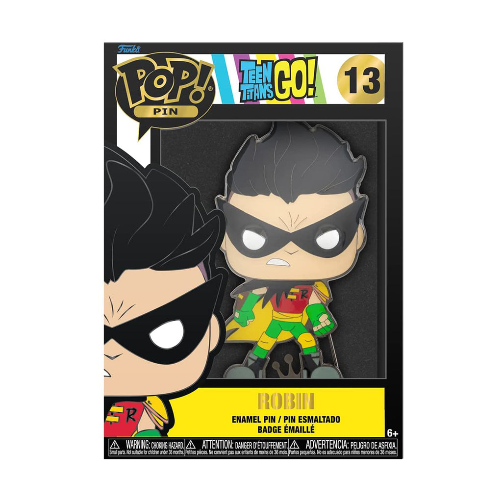 Funko Teen Titans Go POP Pin Robin Figure Pin