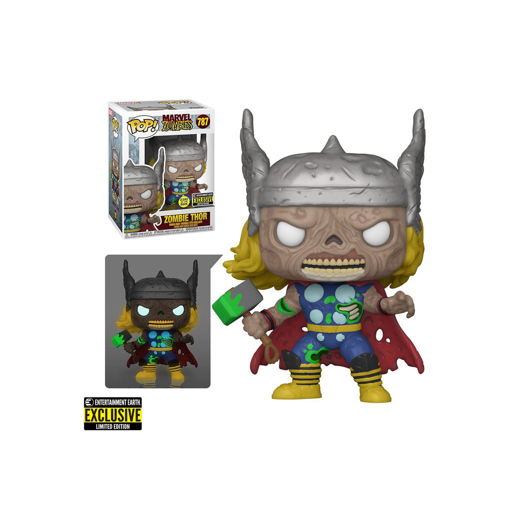 Funko Marvel Zombies Exclusive POP Zombie Thor Vinyl Figure