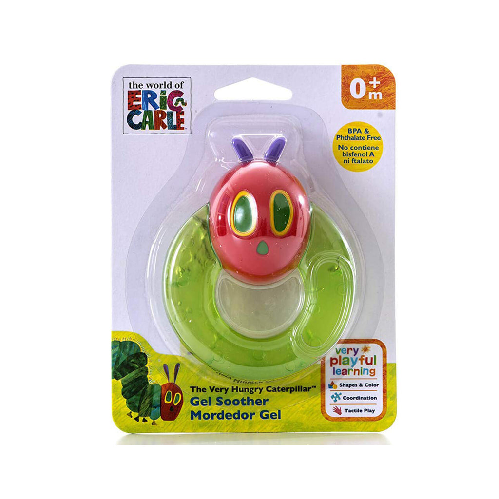 The World Of Eric Carle Very Hungry Caterpillar Gel Soother Caterpillar Toy - Radar Toys