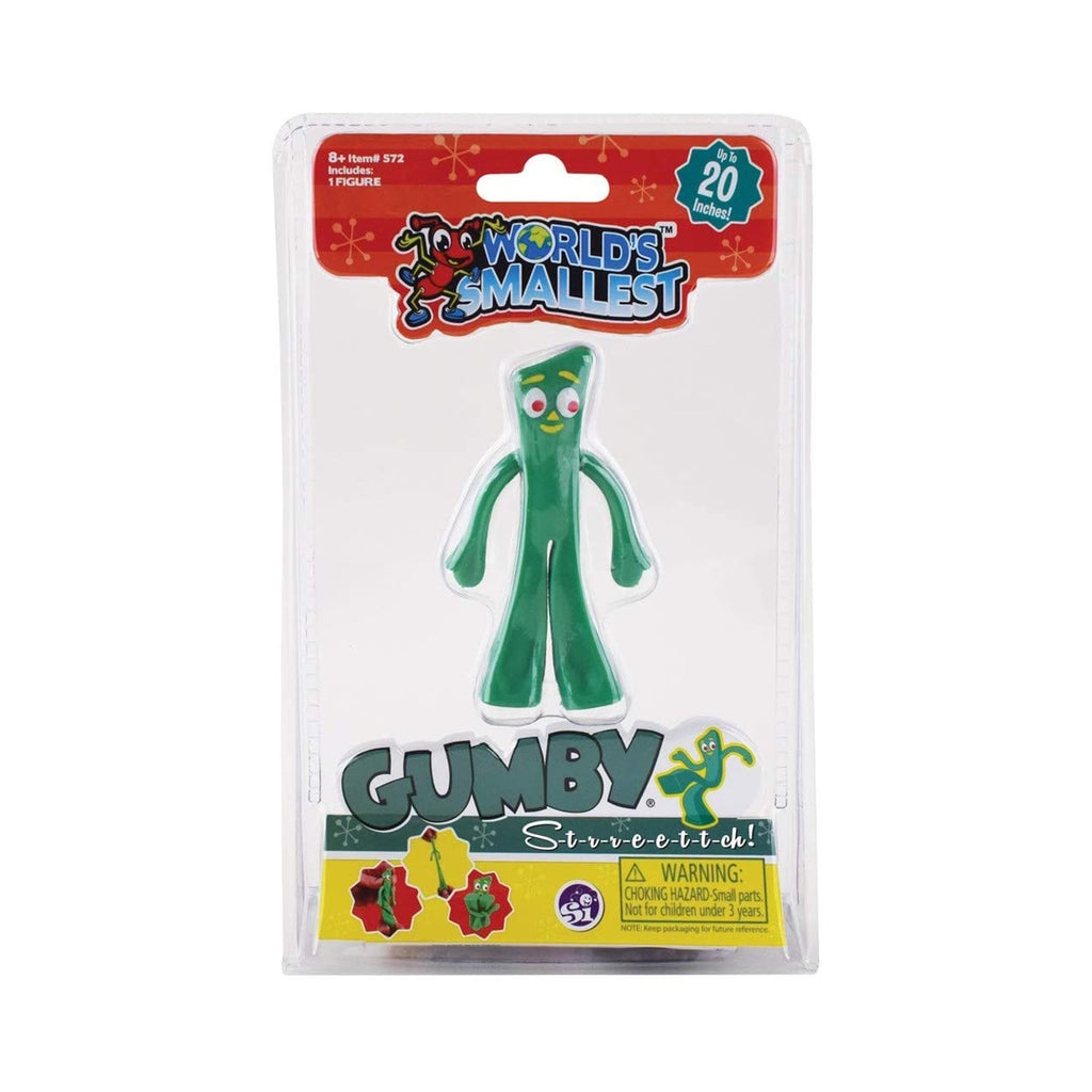 World's Smallest Stretch Gumby Playset - Radar Toys