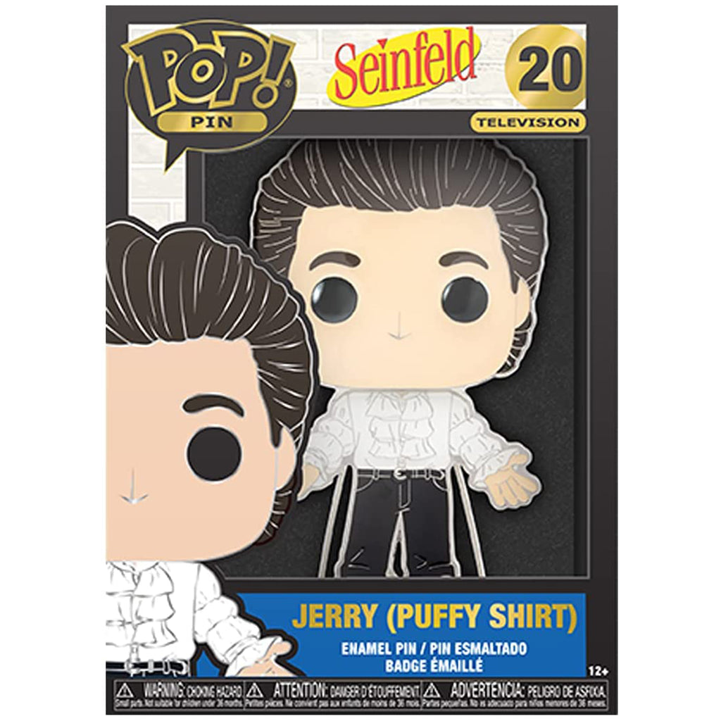 Funko Seinfeld POP Pin Jerry Puffy Shirt Figure