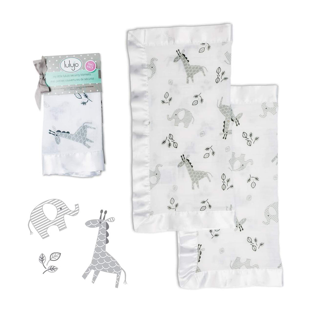 Lulujo Cotton Blanket Afique Muslin Security Blanket - Radar Toys