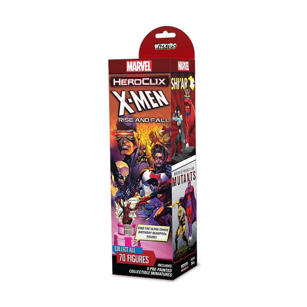 WizKids Marvel Heroclix X-Men Rise And Fall Booster Brick Blind Box Painted Miniatures