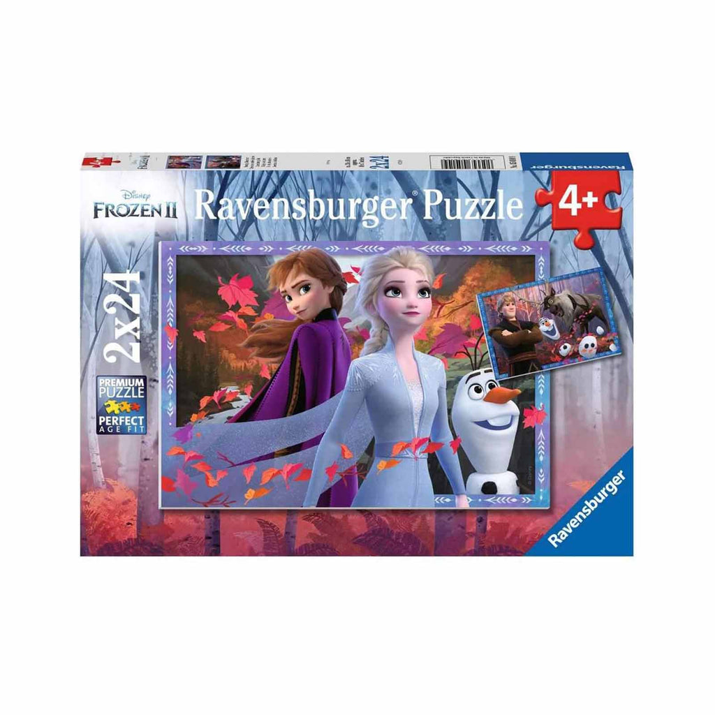 Ravensburger Disney Frozen II Characters Pair Of 24 Piece Puzzles - Radar Toys