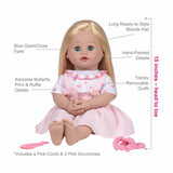 Adora My Sweet Style Doll Avery Baby Doll - Radar Toys