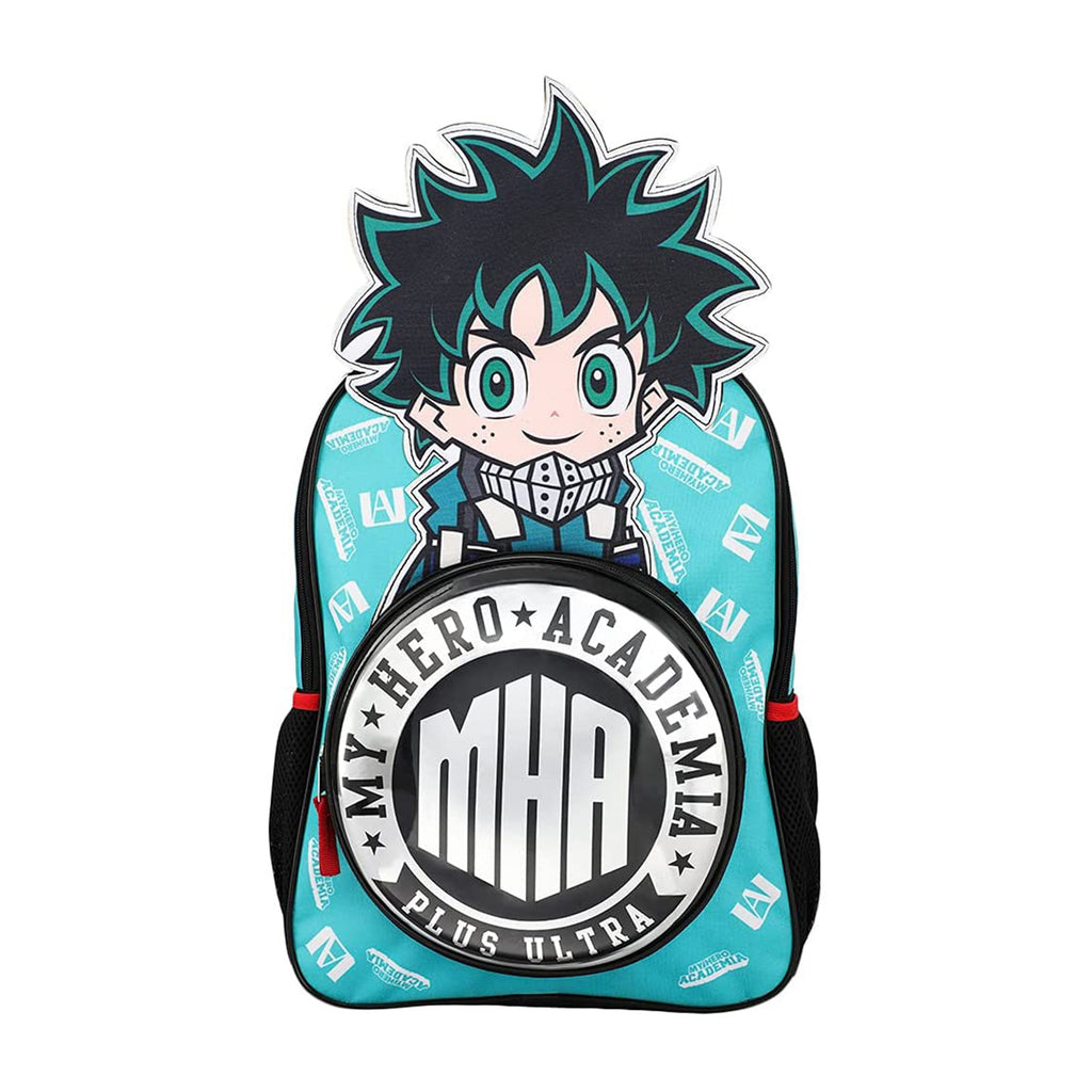 My Hero Academia Izuku Midoriya Character Die Cut Kids Backpack