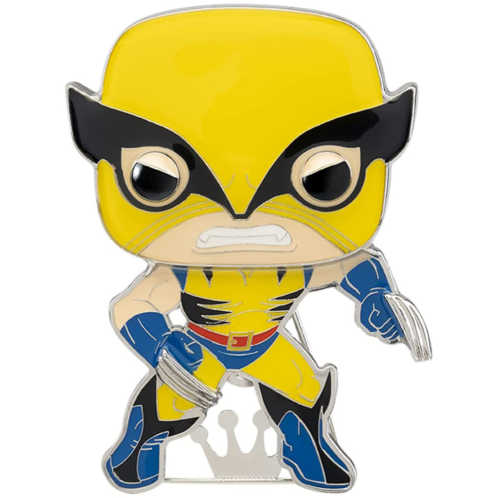Funko Marvel POP Pin X-Men Wolverine Figure CHASE VERSION