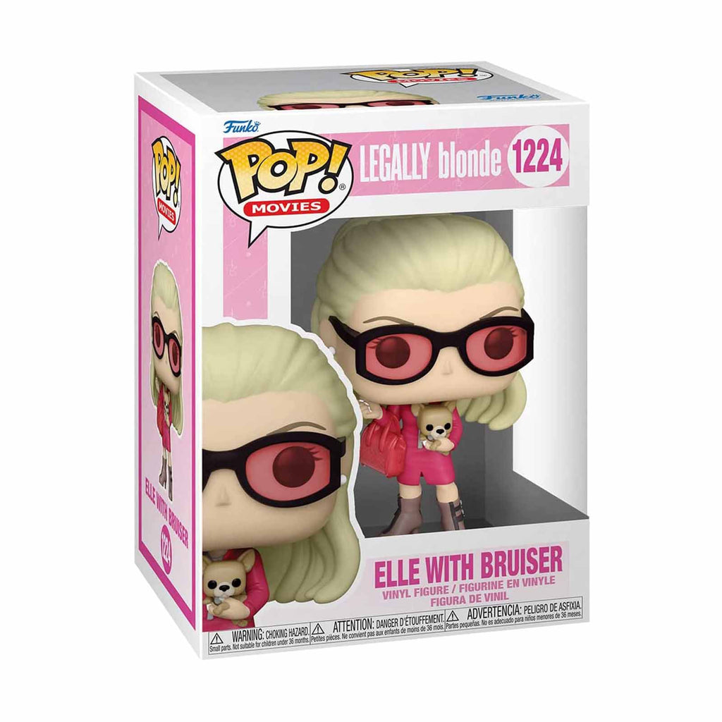 Funko Legally Blonde POP Elle With Bruiser Figure