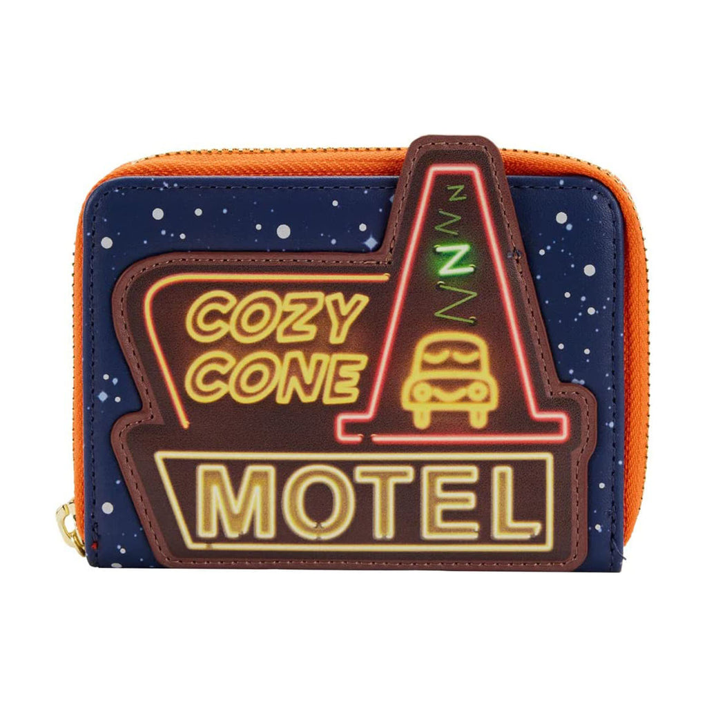 Loungefly Disney Pixar Moments Cars Cozy Cone Zip Around Wallet