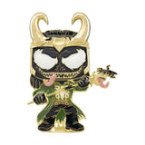 Funko Marvel Venom POP Pin Venomized Loki Figure - Radar Toys