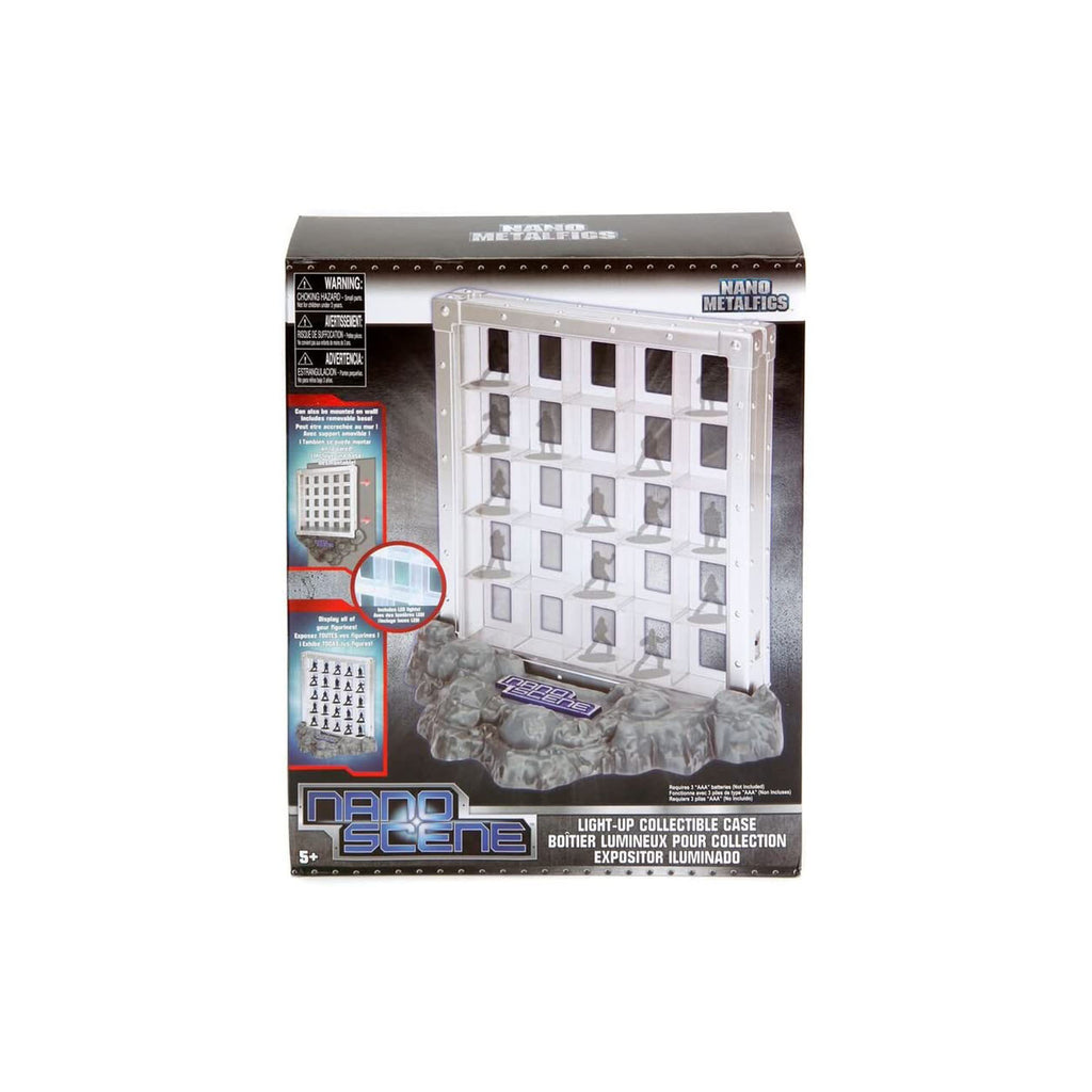 Jada Toys Nano Metalfigs Light-Up Collectible Case