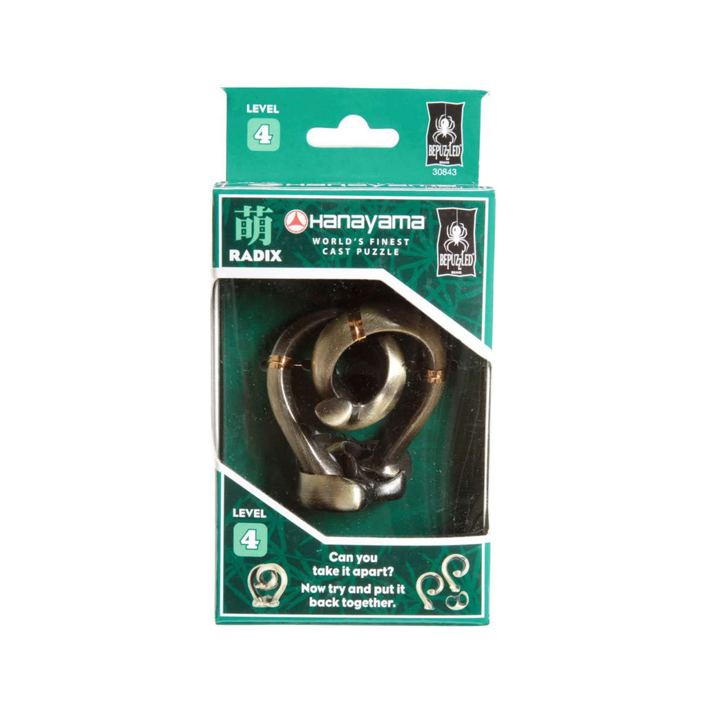 Hanayama Level 4 Radix Cast Puzzle - Radar Toys