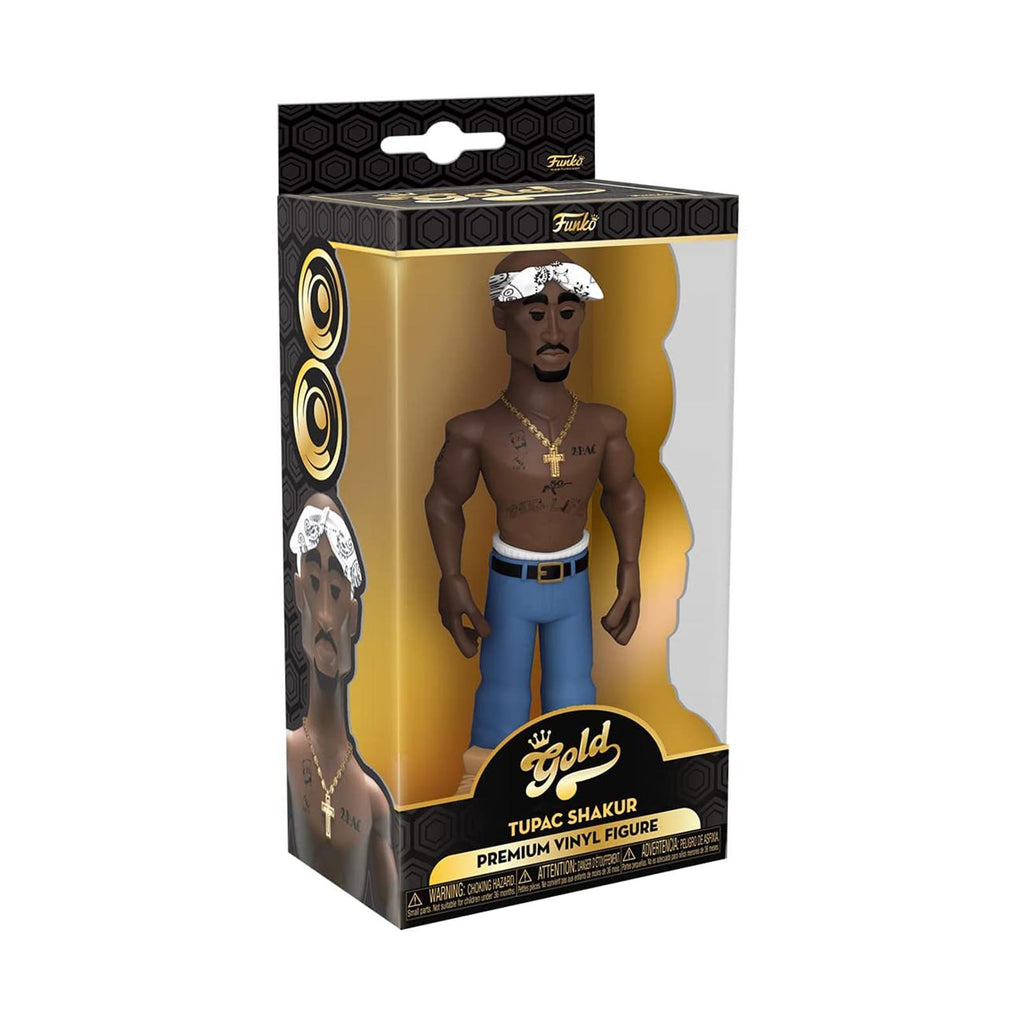 Funko Gold Tupac Shakur 5 Inch Vinyl Figure