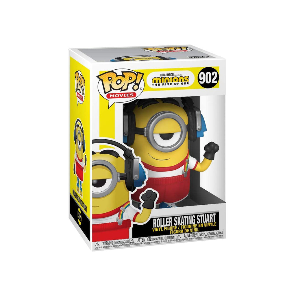 Funko Minions Rise Of Gru POP Roller Skating Stuart Vinyl Figure