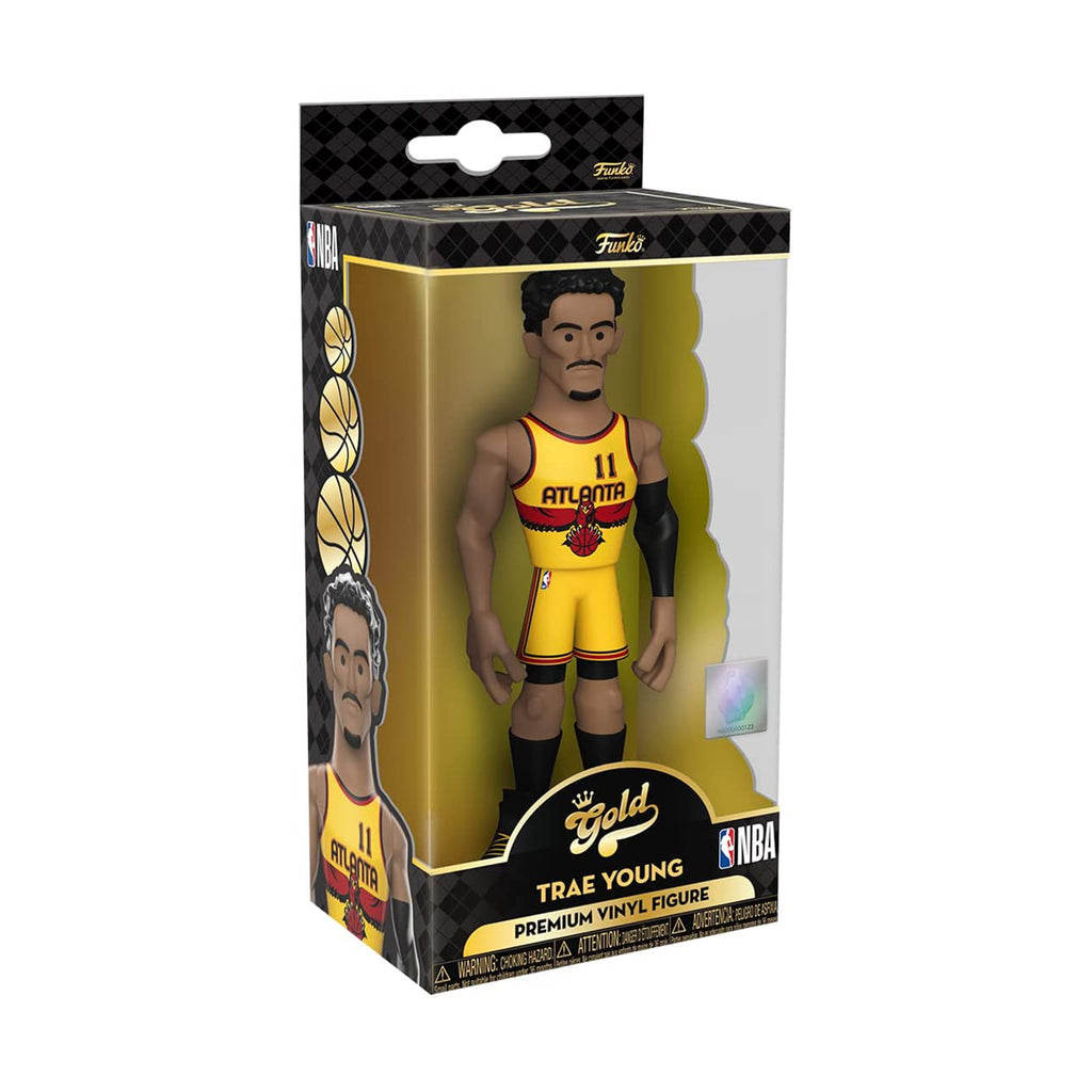 Funko NBA Hawks Gold Trae Young Vinyl Figure