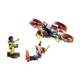 Playmobil City Action Diver Rescue With Drone Building Set 70143 - Radar Toys