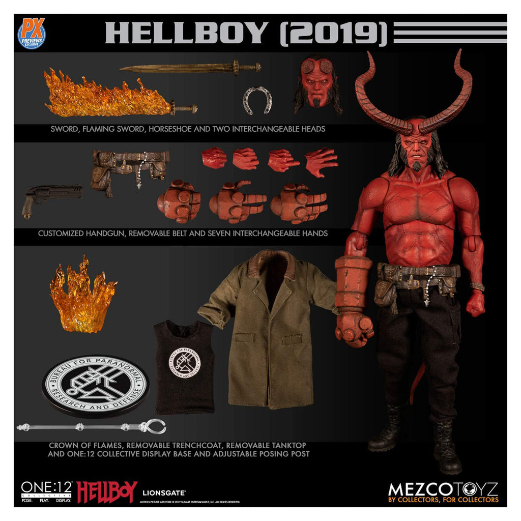 Hellboy  Mezco One:12 Collective PX Exclusive 2019 Anung Un Rama Figure
