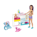 Barbie Skipper Babysitters Inc Nursery Brunette Doll Set - Radar Toys