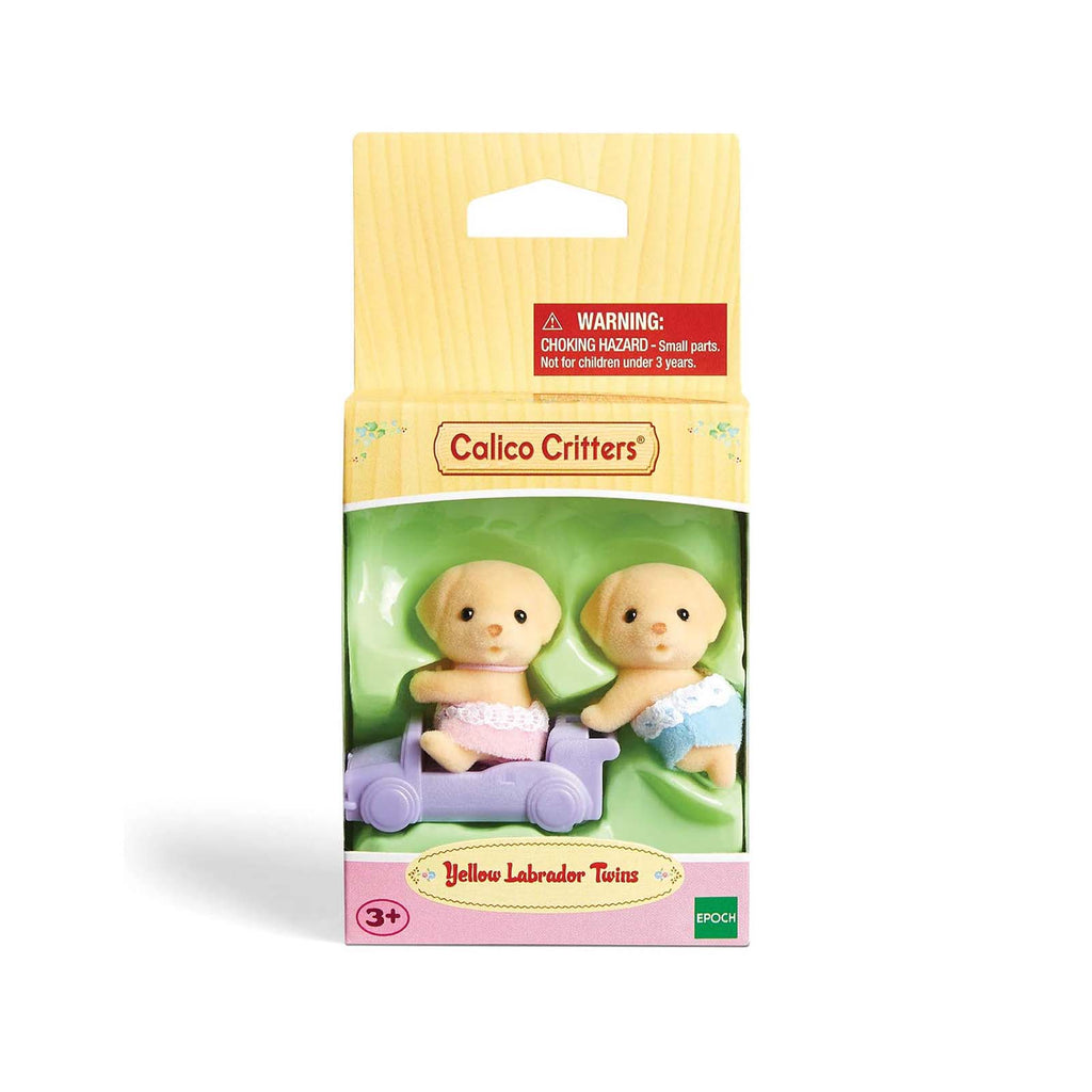 Calico Critters Yellow Labrador Twins Figure Set - Radar Toys