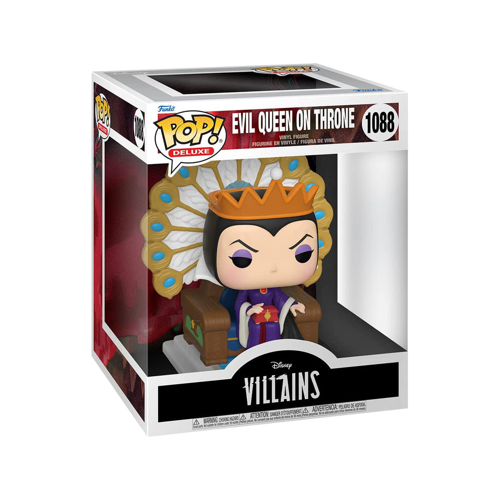 Funko Disney Deluxe POP Evil Queen On Throne Figure Set