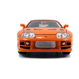 Jada Toys Fast And Furious Brian And Toyota Supra 1:24 Diecast Car - Radar Toys