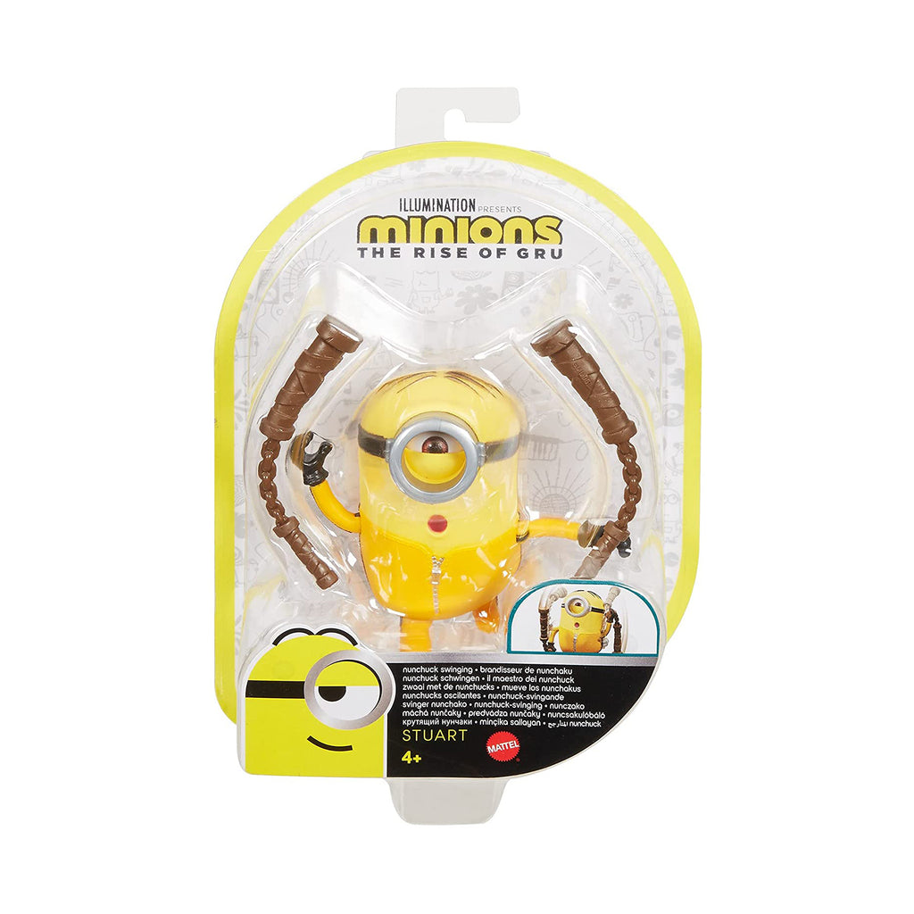 Minions Nunchuck Swinging Stuart Action Figure