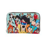 Loungefly Disney Goofy Movie Collage Zip Around Wallet - Radar Toys