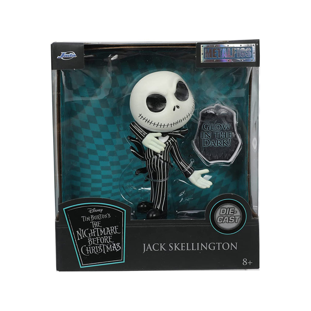 Jada Toys Metalfigs Nightmare Before Christmas Jack Skellington 4 Inch Diecast Figure