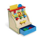 Melissa And Doug Sort And Swipe Wooden Cash Register Set - Radar Toys