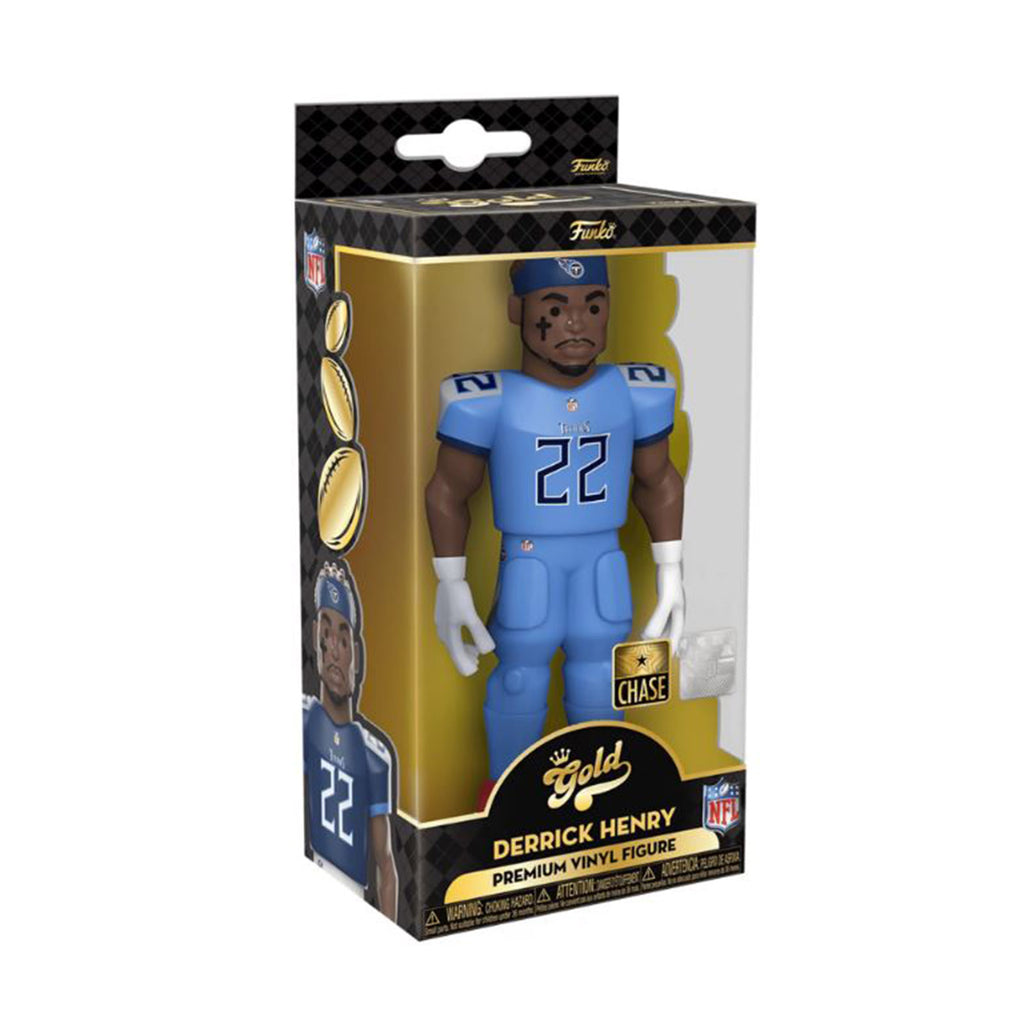 Funko NFL Titans Gold Derrick Henry Vinyl Figure CHASE VERSION
