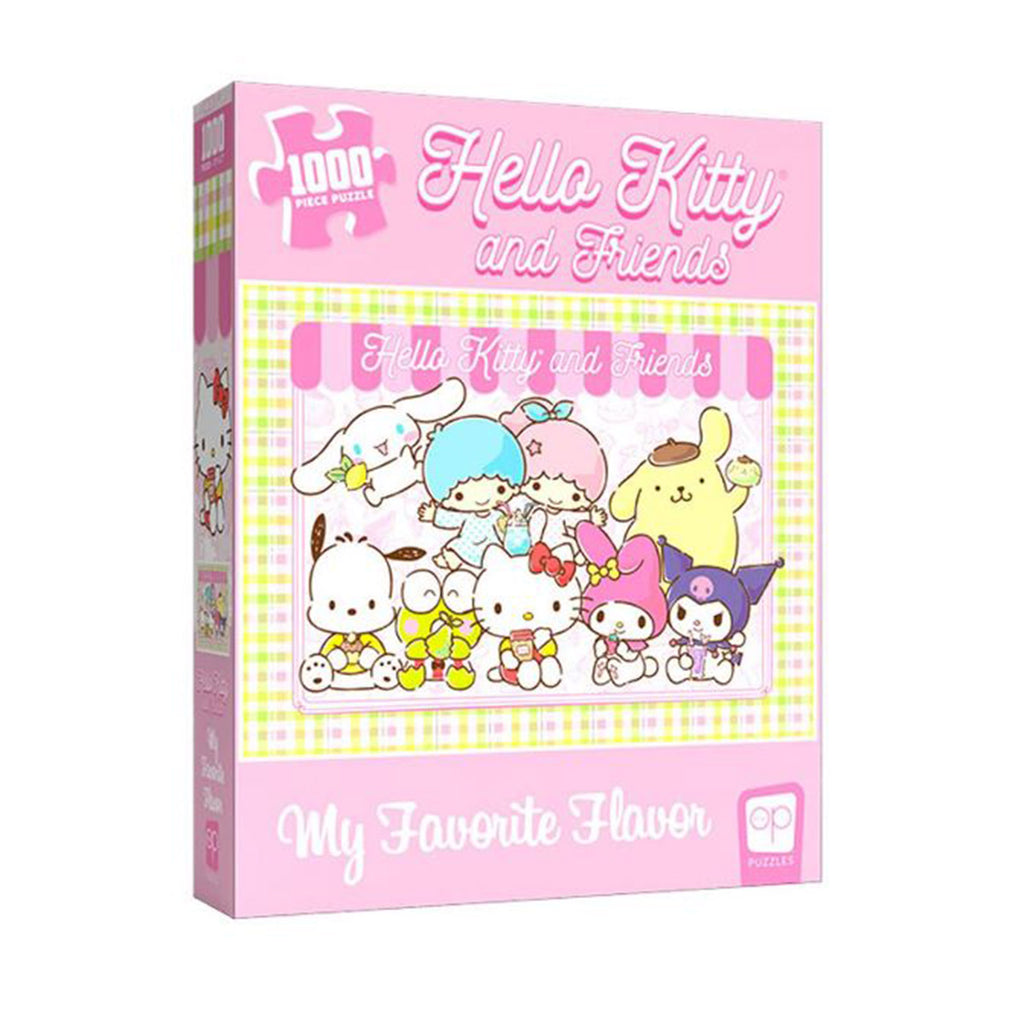 USAopoly Hello Kitty And Friends My Favorite Flavor 1000 Piece Puzzle