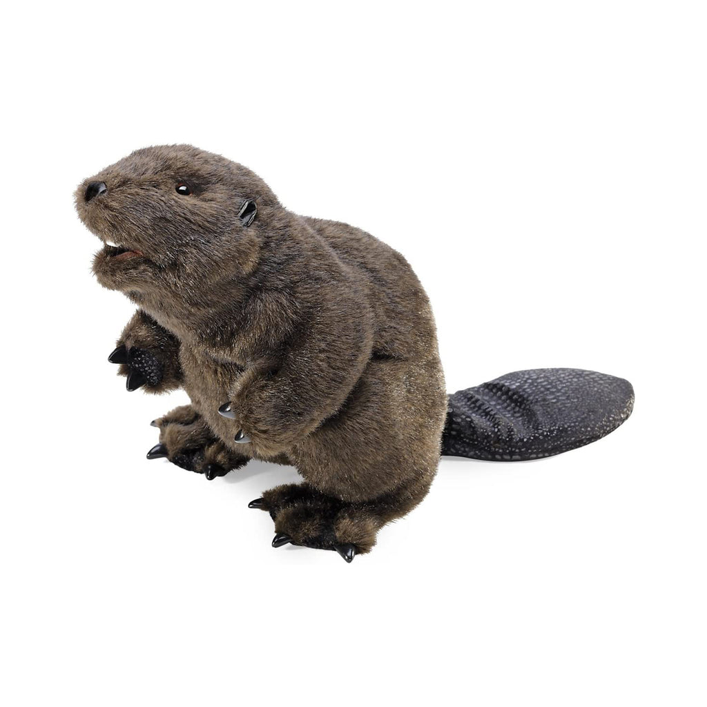 Folkmanis Beaver Puppet Plush Figure