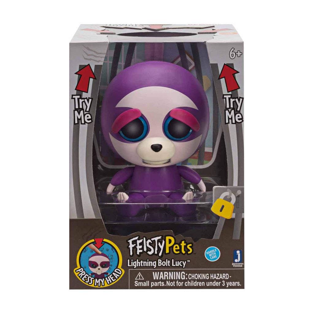 Feisty Pets Lightning Bolt Lucy 4 Inch Figure - Radar Toys