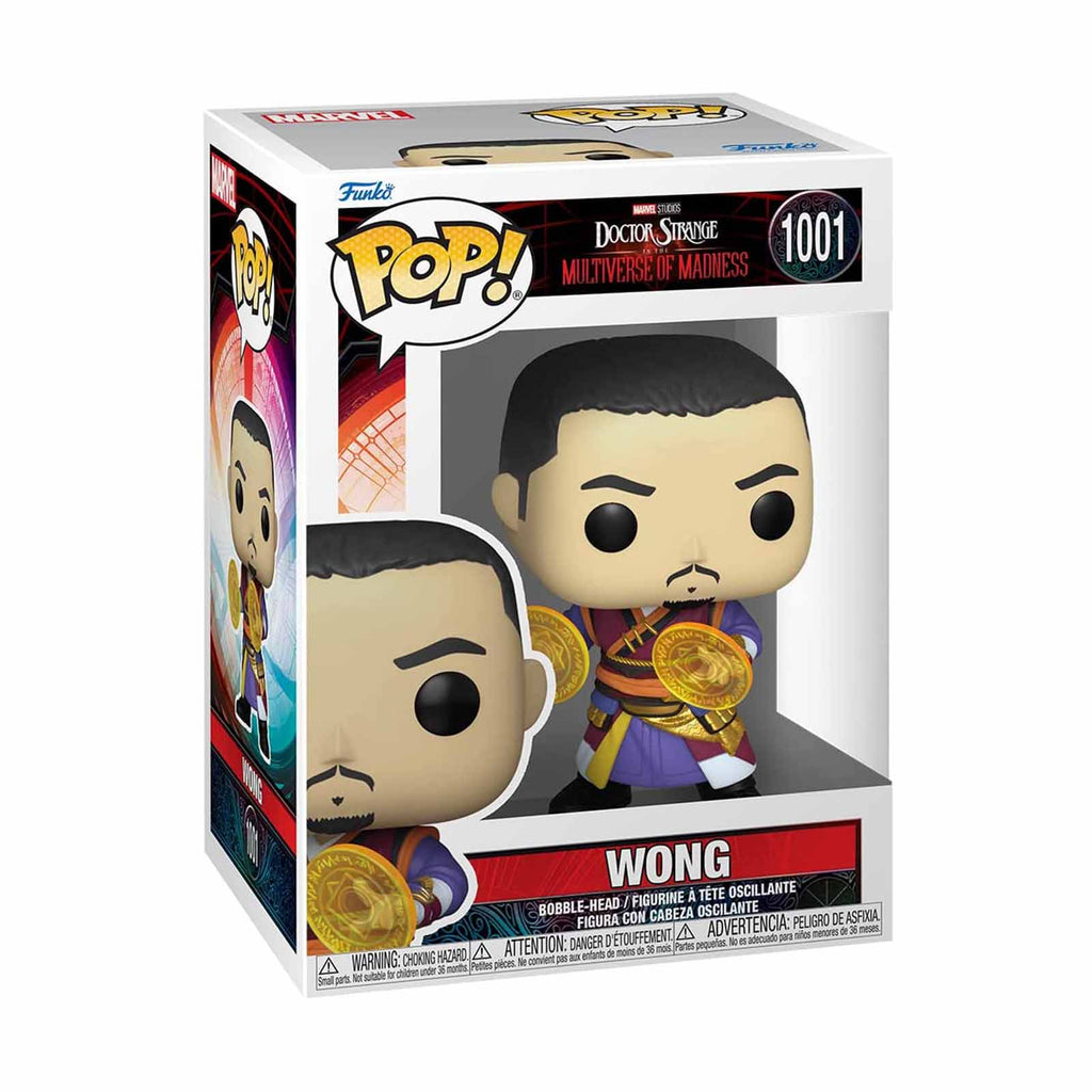 Funko Marvel Multiverse Of Madness POP Wong Vinyl Figure