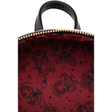 Loungefly Disney Villains Characters Tattoo All Over Print Mini Backpack - Radar Toys