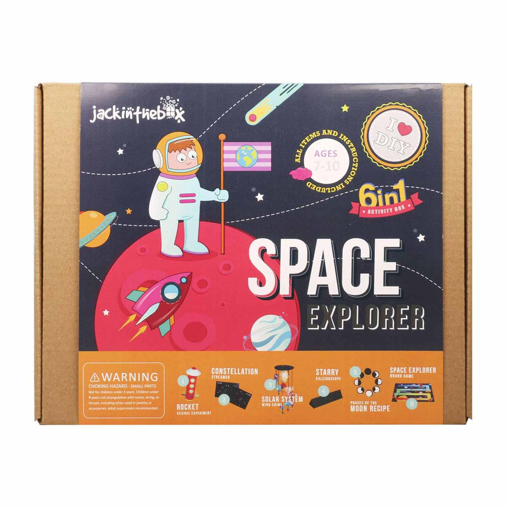 Jack In The Box 6 In 1 Space Explorer Craft Box