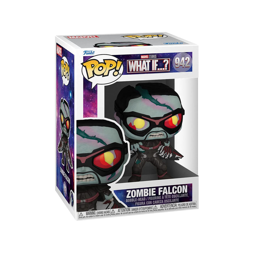 Funko Marvels What If POP Zombie Falcon Vinyl Figure