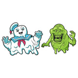 Numskull Pin Kings Ghostbusters Stay Puff And Slimer Enamel Pin Badge Set - Radar Toys