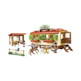 Playmobil Country Pony Shelter With Mobile Home Building Set 70510 - Radar Toys