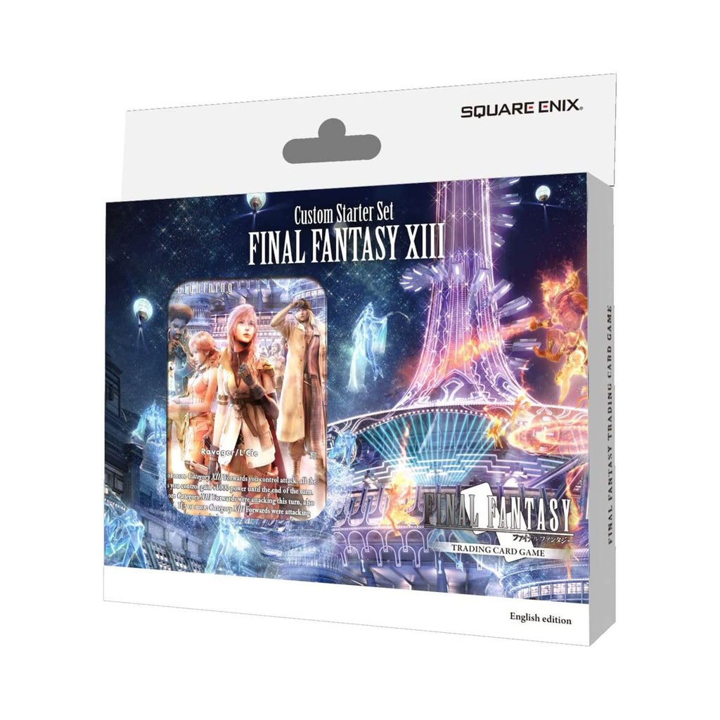 Final Fantasty XIII Custom Starter Trading Card Game Set - Radar Toys