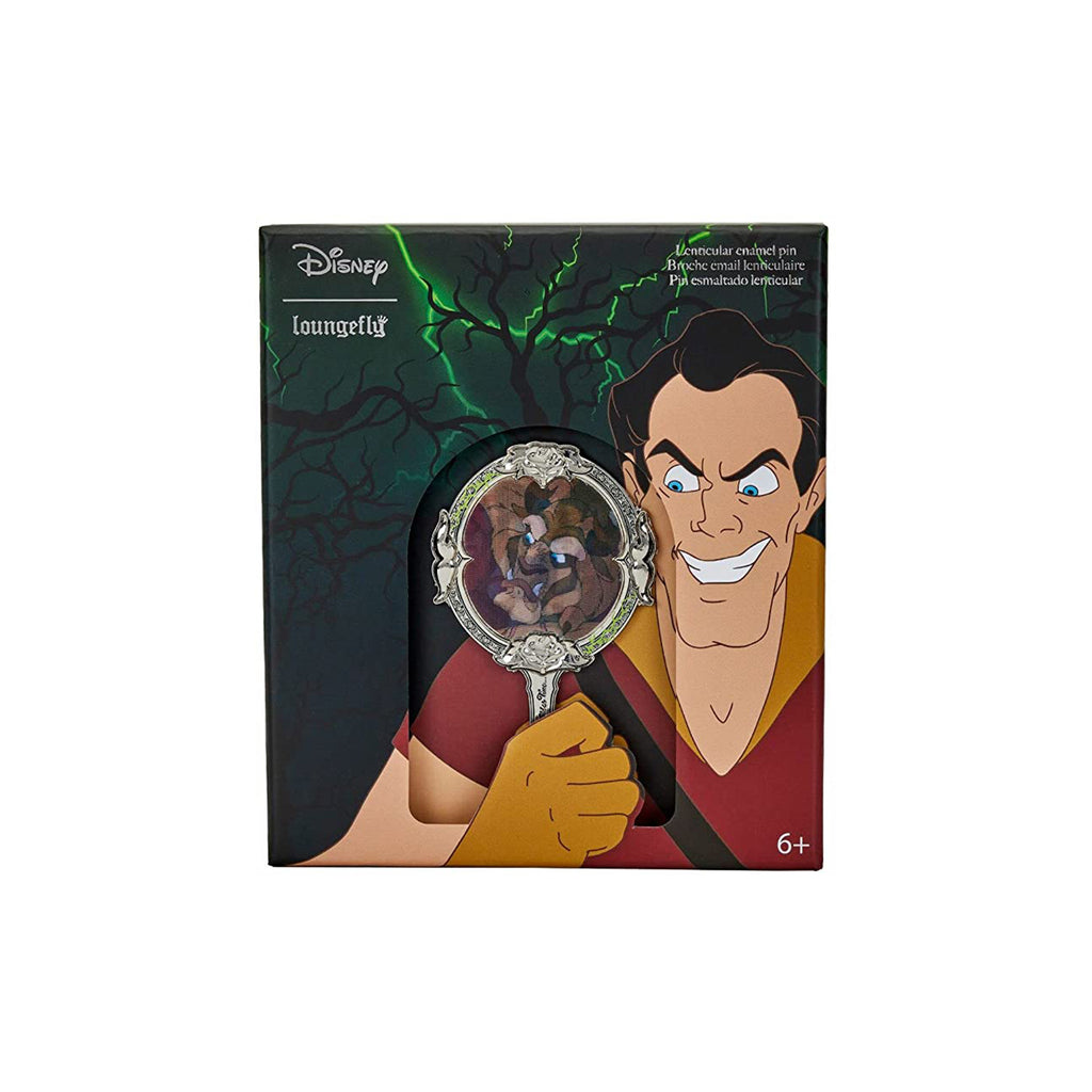 Loungefly Disney Beauty And The Beast Mirror 3 Inch Collector Box Pin